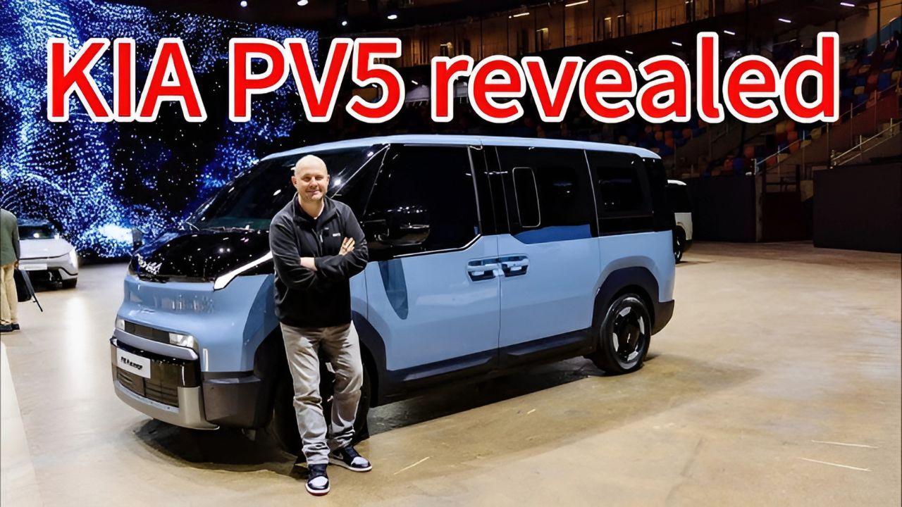 New 2025 Kia PV5 van