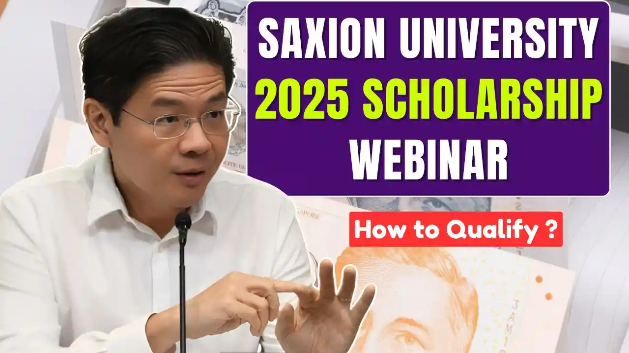 Saxion University 2025 Scholarship Webinar