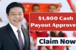 1800 Cash Payout Approved