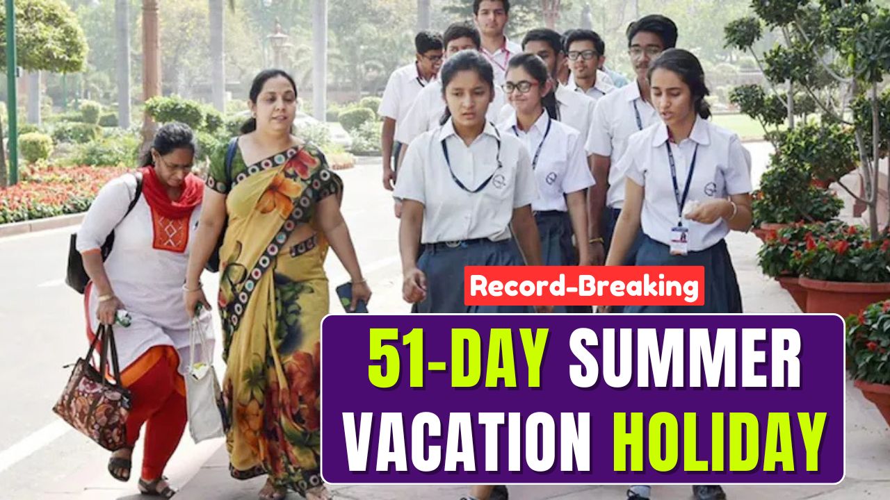 51 Day Summer Vacation Holiday