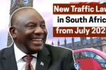 New Traffic Laws in South Africa from July 2025
