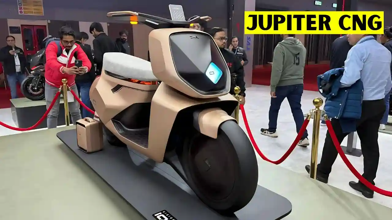 TVS Jupiter CNG Launched