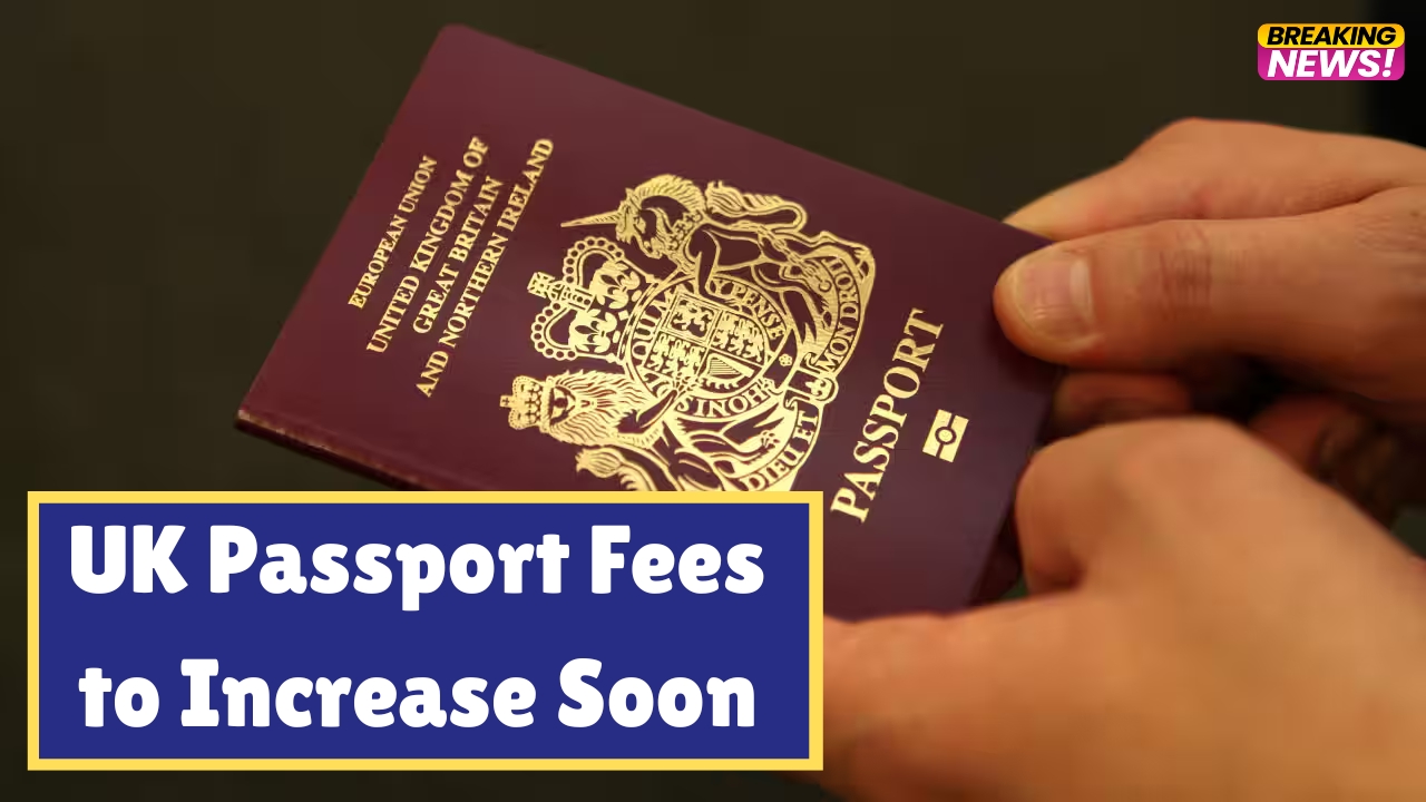 uk passport fee